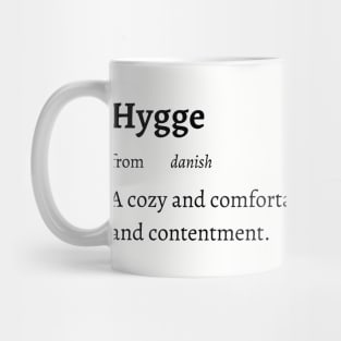 Untranslatable Words: Hygge Mug